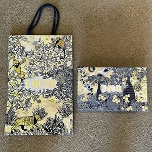 Dior shopping tote & gift box